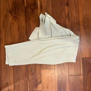 Ribbed Green Leggings